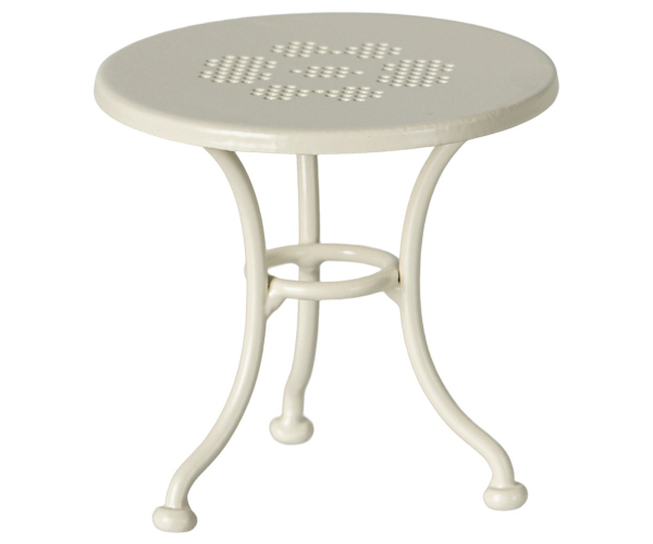Maileg Tisch und Stuhlgarnitur creme